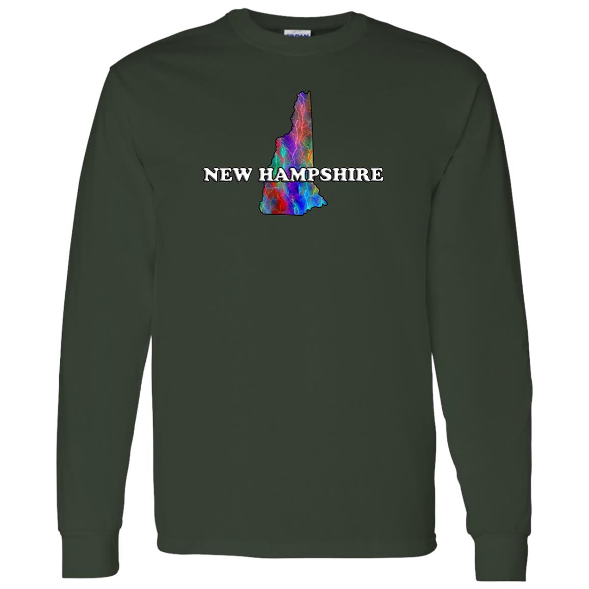 New Hampshire Long Sleeve State T-Shirt