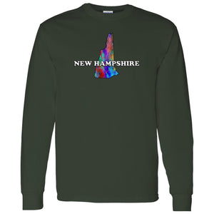 New Hampshire Long Sleeve State T-Shirt