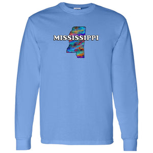 MISSISSIPPI LONG SLEEVE STATE T-SHIRT