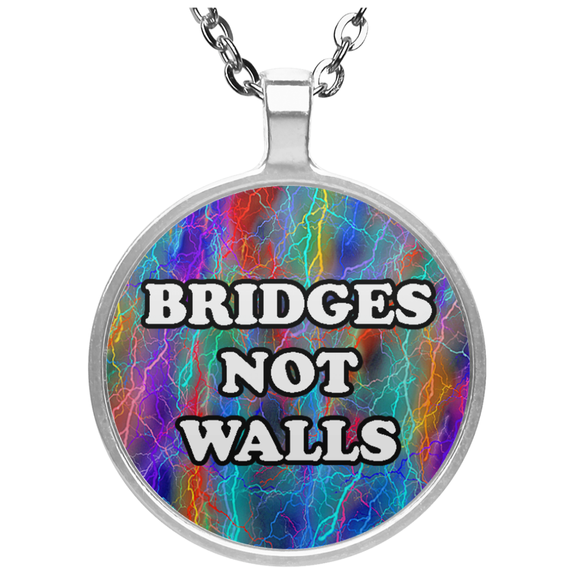 Bridges Not Walls Necklace
