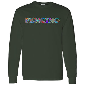 Fencing Long Sleeve Sport T-Shirt