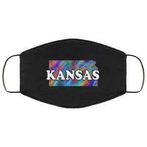 Kansas 2 Layer Protective Face Mask