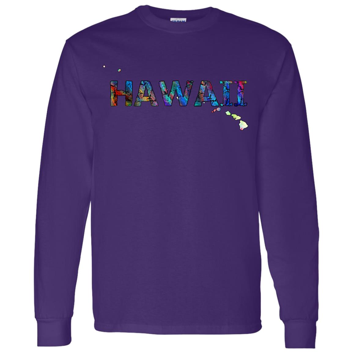 Hawaii Long Sleeve State T-Shirt