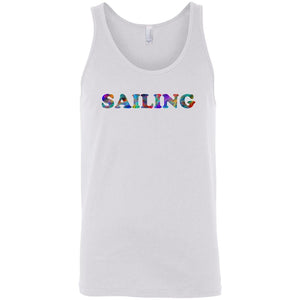 Sailing Sleeveless Unisex Tee