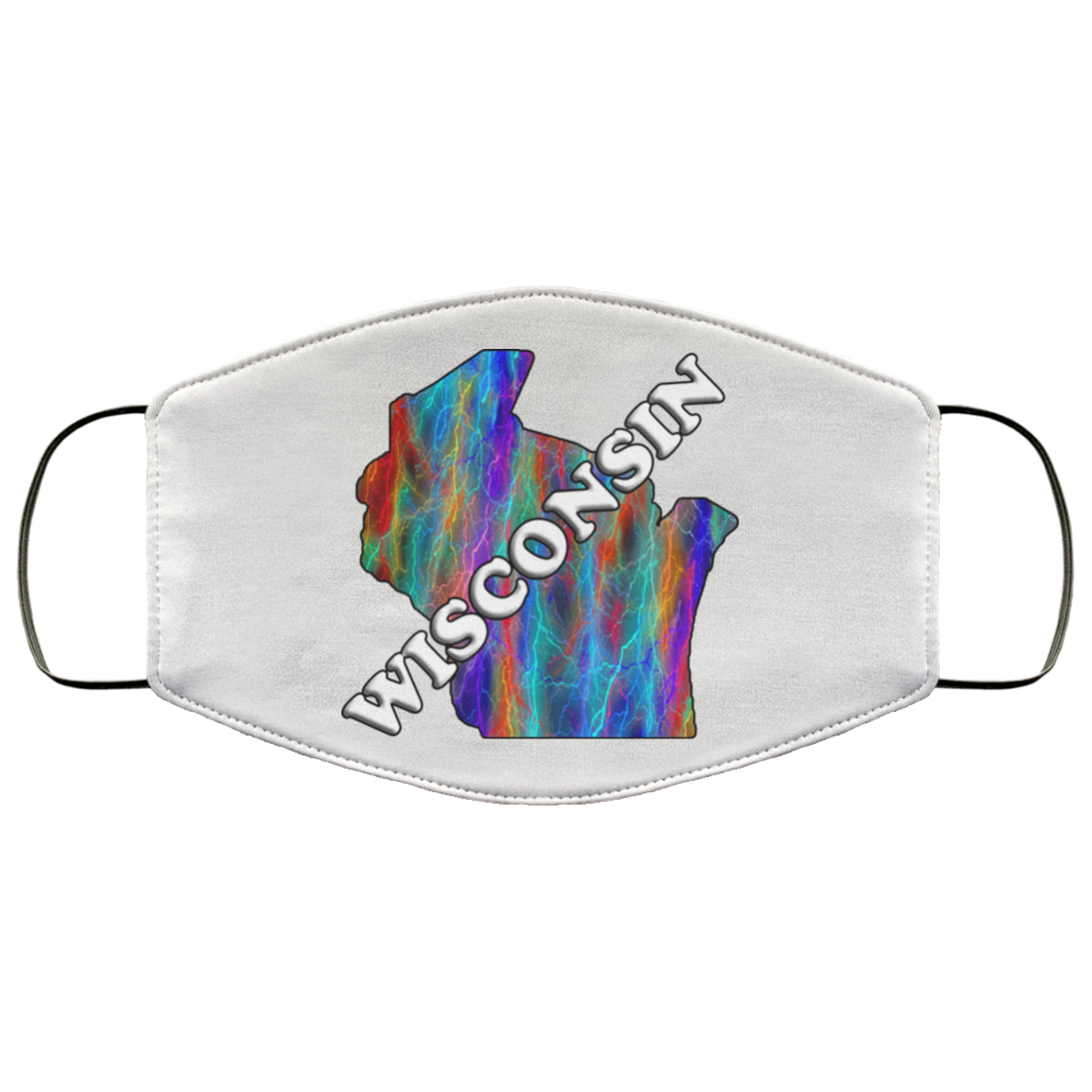 Wisconsin 2 Layer Protective Face Mask