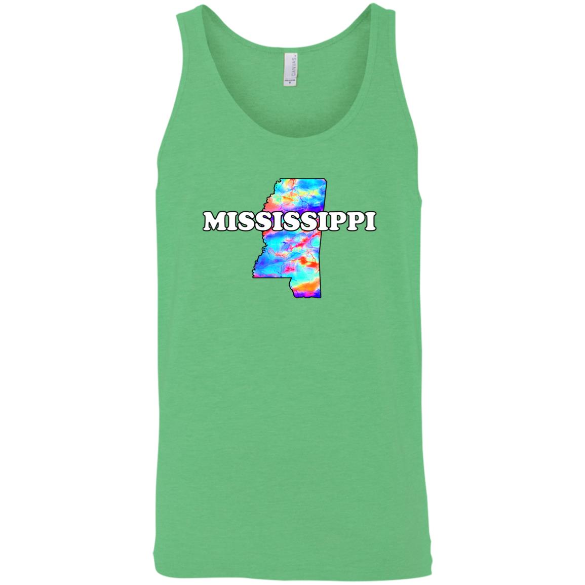 Mississippi Sleeveless Unisex Tee