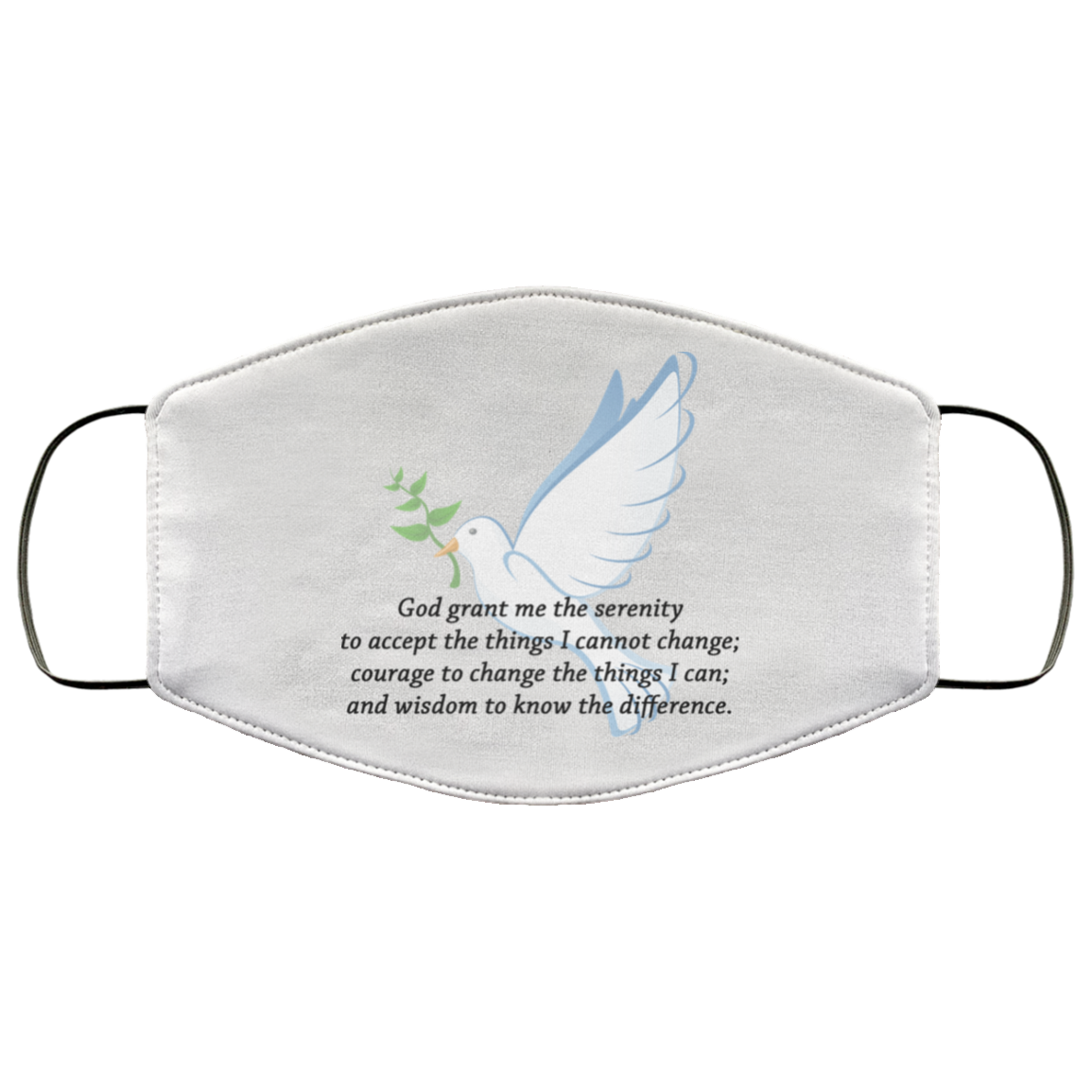 Serenity 2 Layer Protective Face Mask