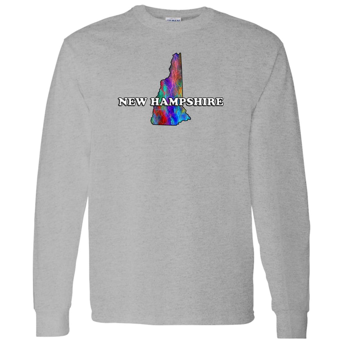 New Hampshire Long Sleeve State T-Shirt