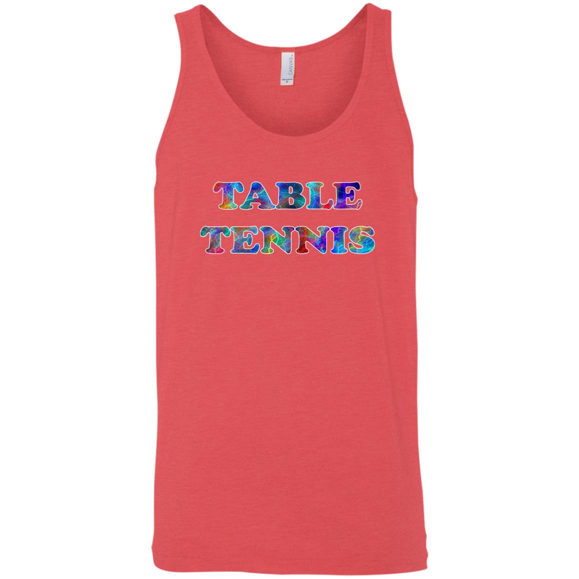 Table Tennis Sleeveless Unisex Tee