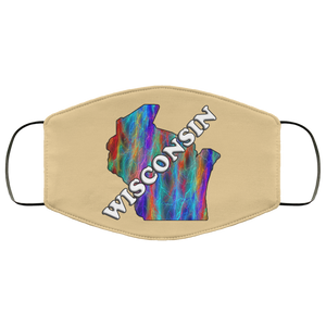 Wisconsin 2 Layer Protective Face Mask