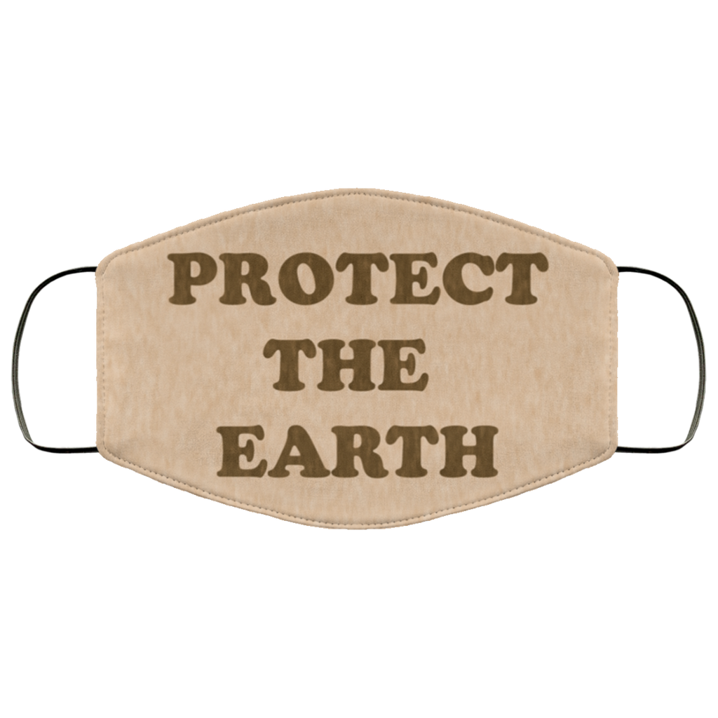 Protect The Earth 2 Layer Protective Face Mask