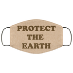 Protect The Earth 2 Layer Protective Face Mask