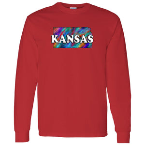 Kansas Long Sleeve State T-Shirt