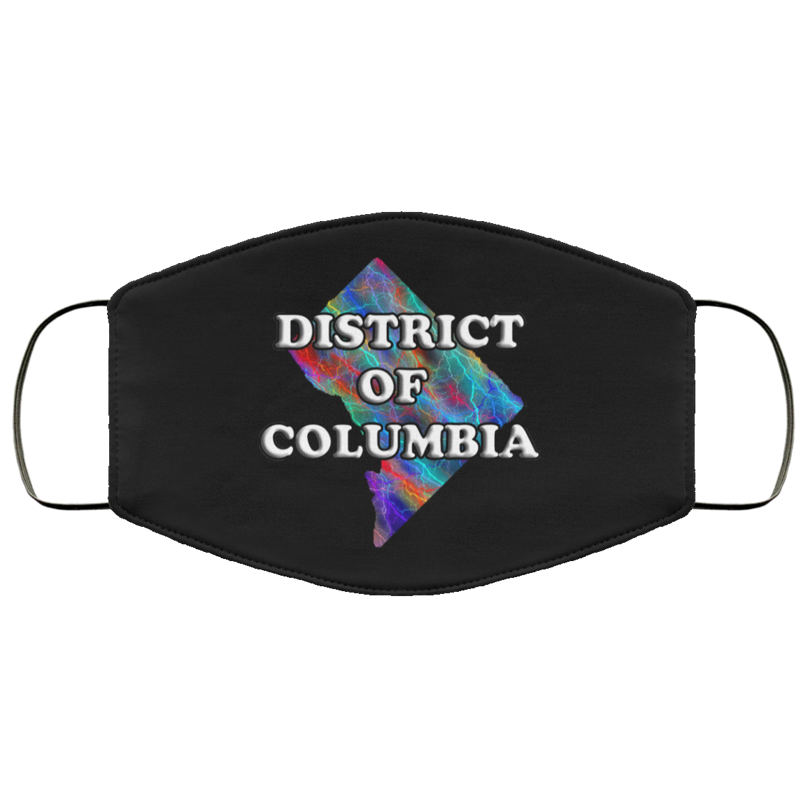 District of Columbia 2 Layer Protective Face Mask