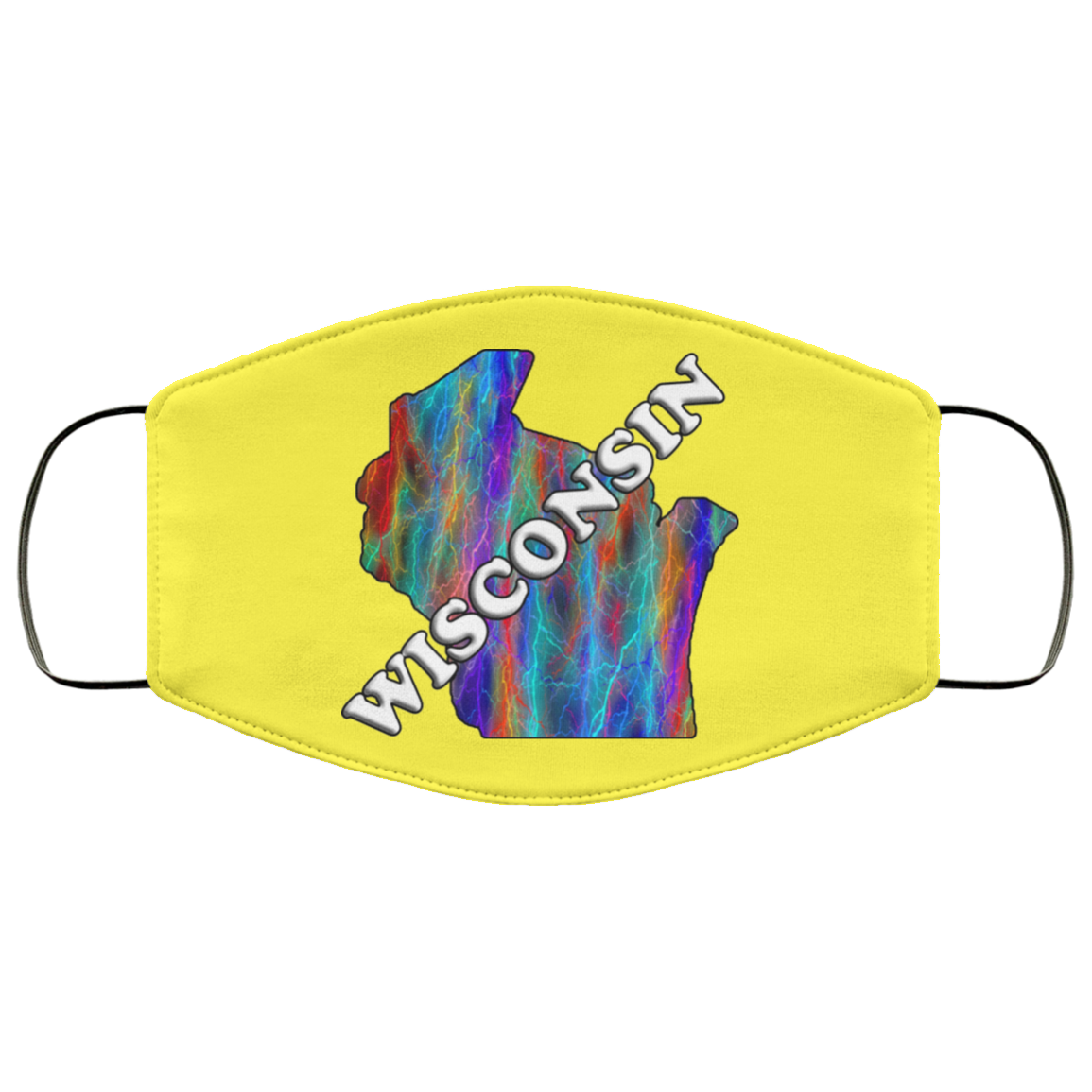 Wisconsin 2 Layer Protective Face Mask