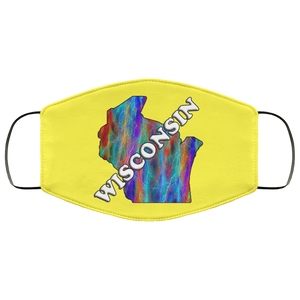 Wisconsin 2 Layer Protective Face Mask