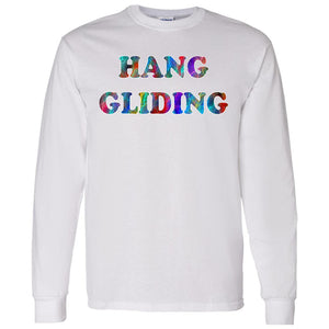Hang Gliding Long Sleeve Sport T-Shirt