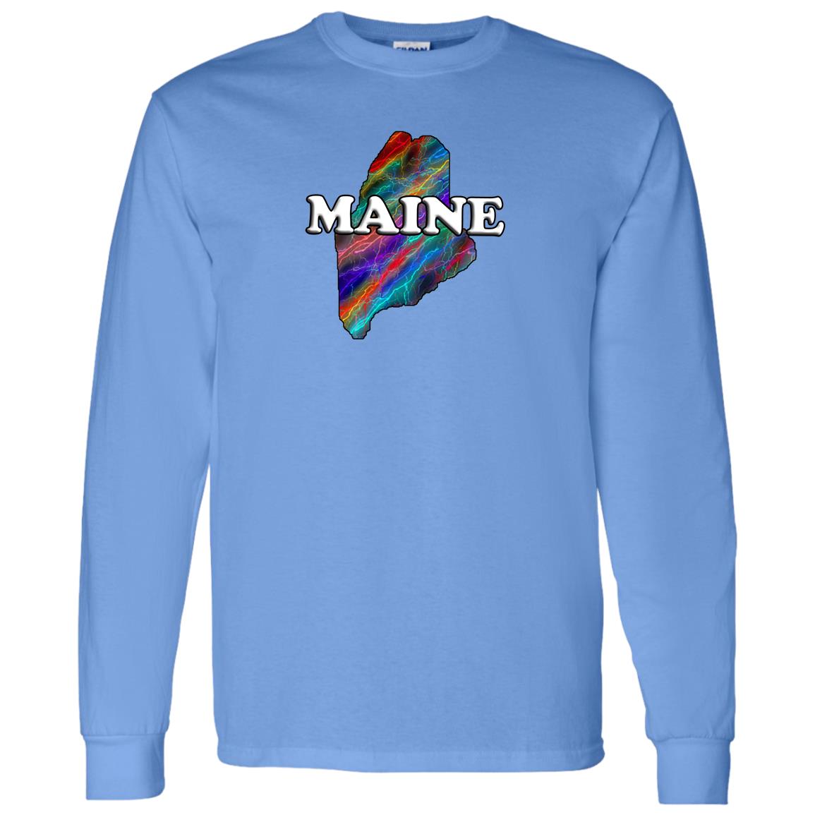 Maine Long Sleeve State T-Shirt