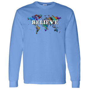 Believe Long Sleeve Statement T-Shirt