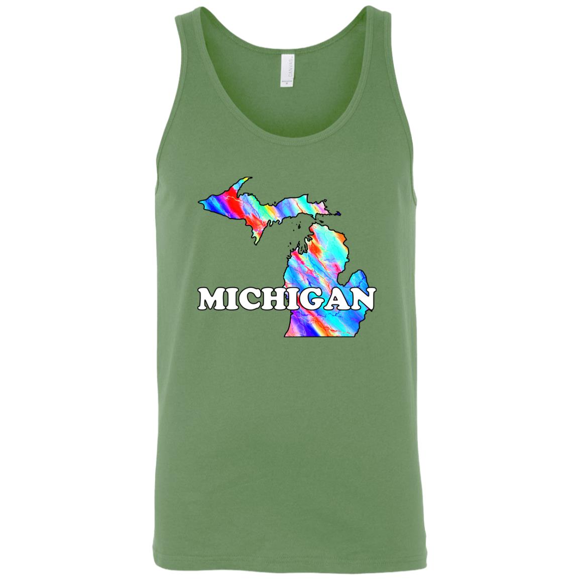 Michigan Sleeveless Unisex Tee