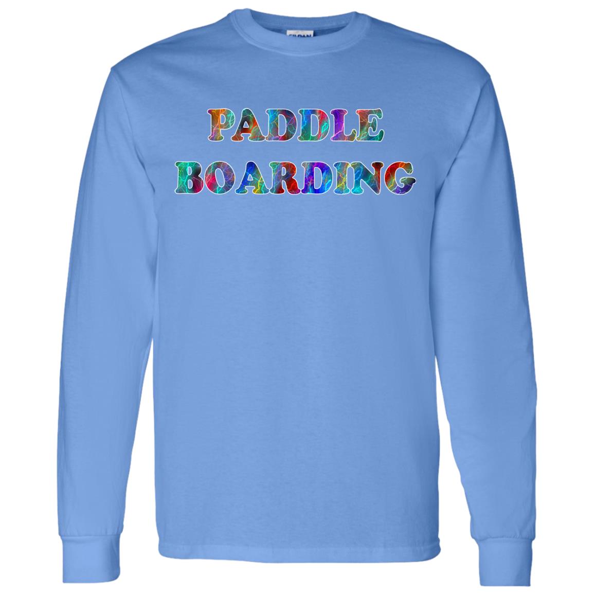 Paddle Boarding Long Sleeve Sport T_Shirt