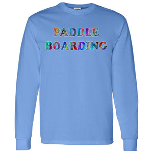 Paddle Boarding Long Sleeve Sport T_Shirt