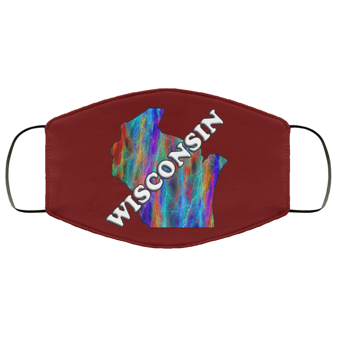 Wisconsin 2 Layer Protective Face Mask