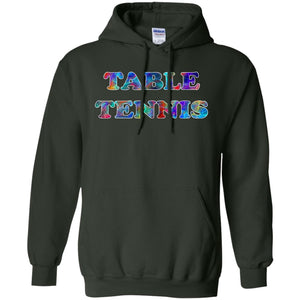 Table Tennis Sport Hoodie