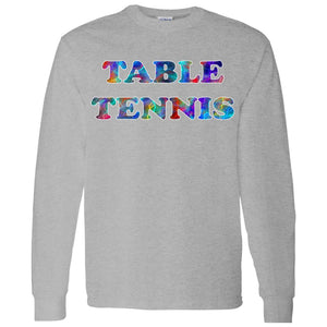 Table Tennis Long Sleeve T-Shirt