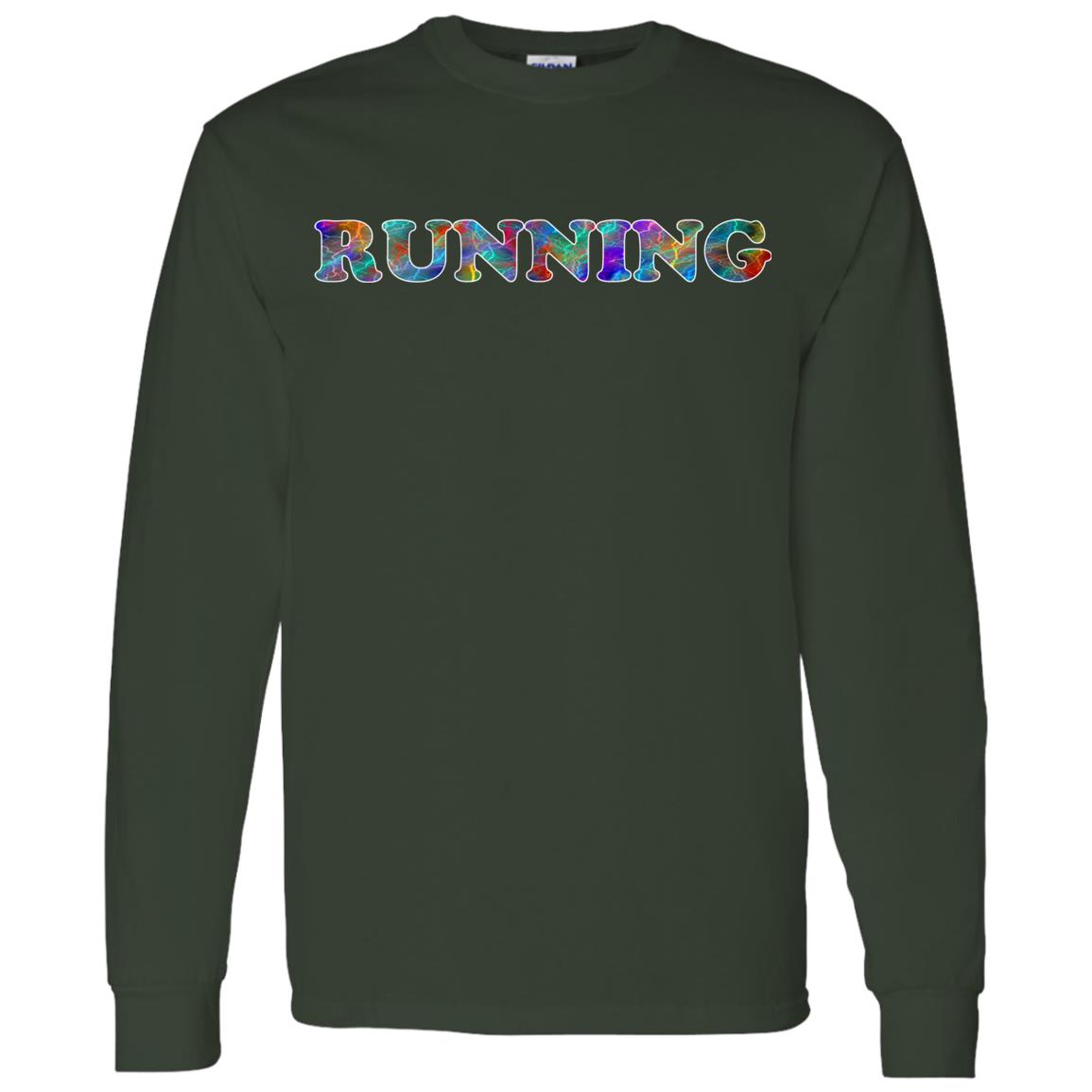Running Long Sleeve T-Shirt | KC Wow Wares