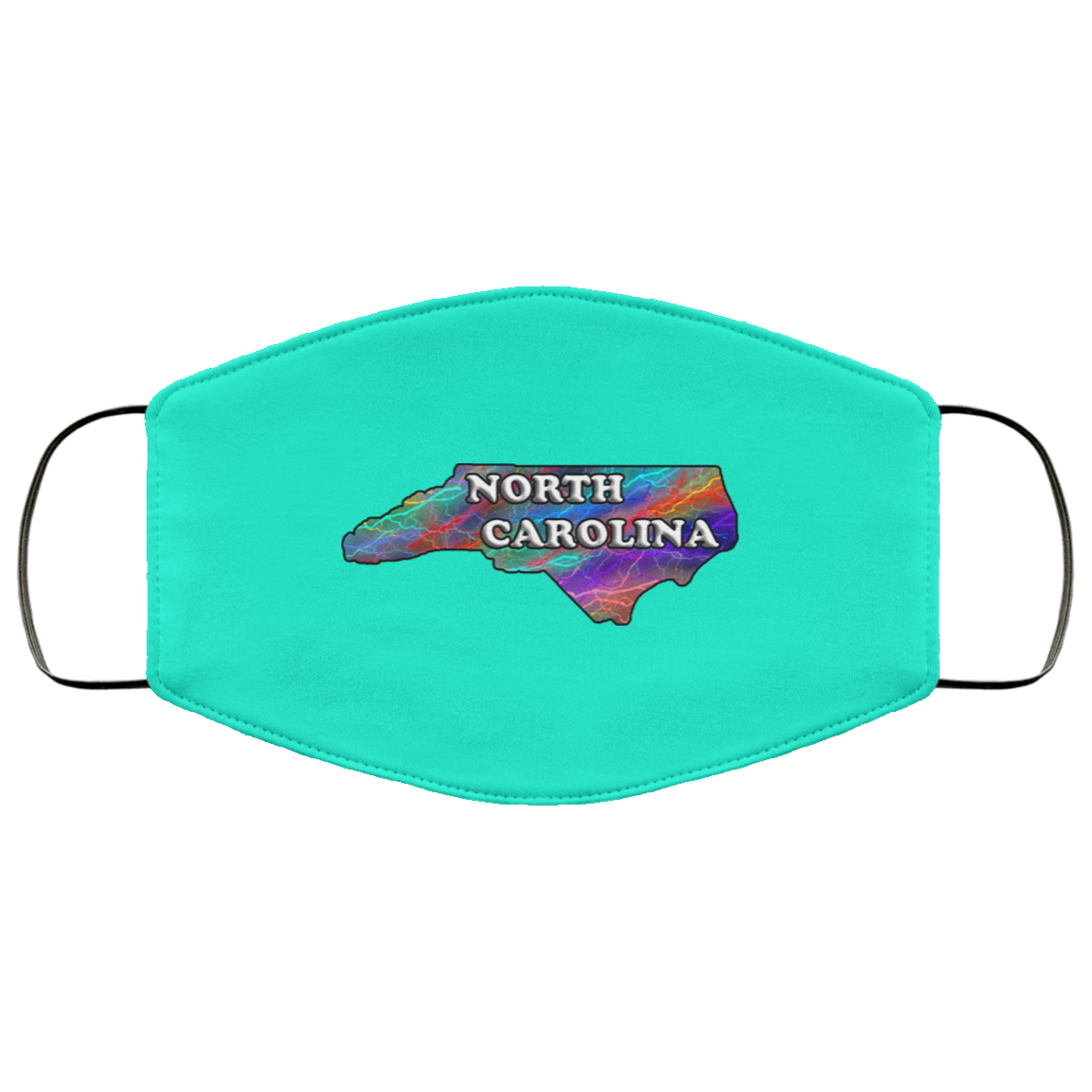 North Carolina 2 Layer Protective Face Mask