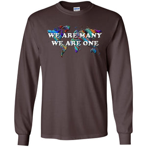 We Are Many We Are One Statement T-Shirt (World)