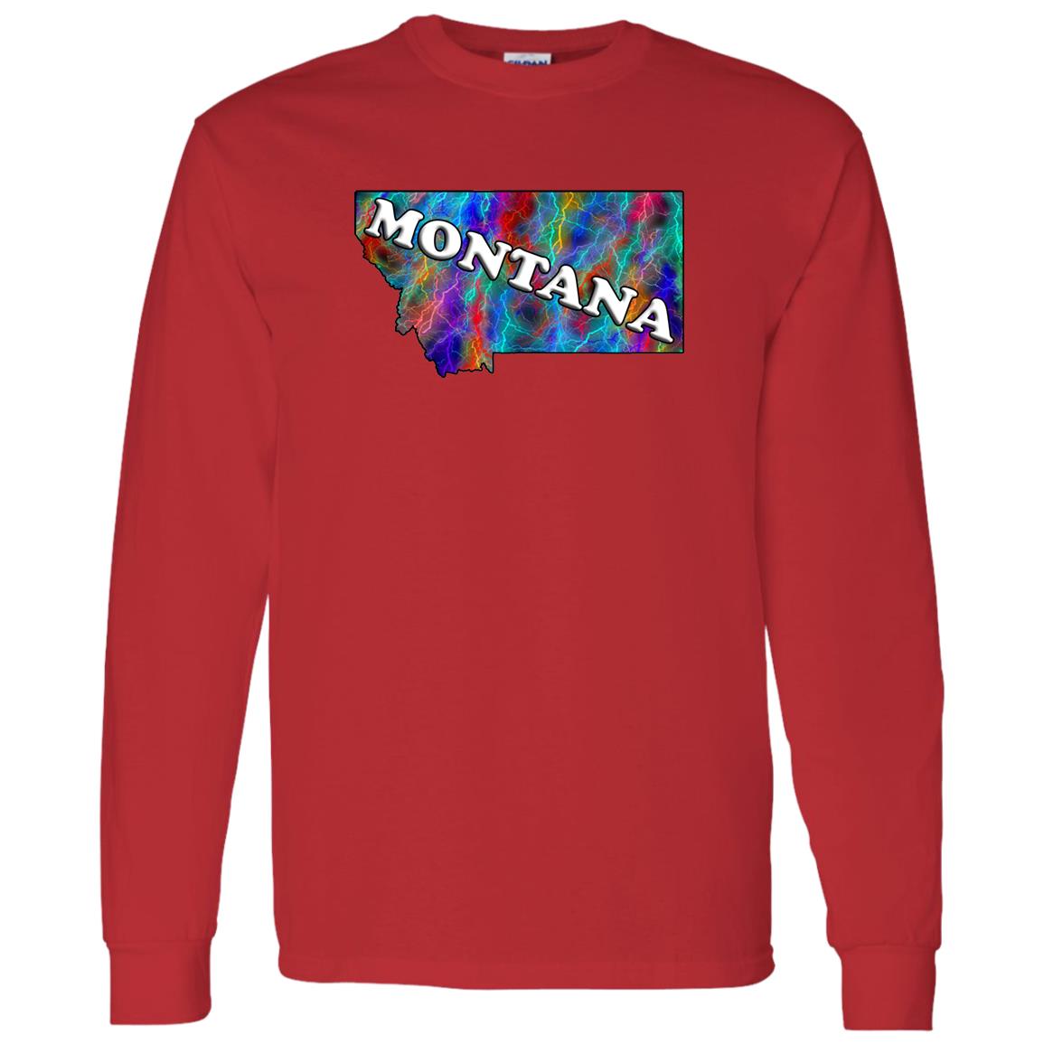 Montana Long Sleeve State T-Shirt