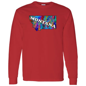 Montana Long Sleeve State T-Shirt