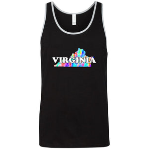 Virginia Sleeveless Unisex Tee