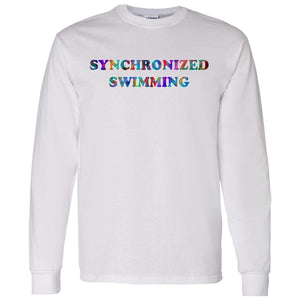 Synchronized Swimming Long Sleeve Sport T-Shirt