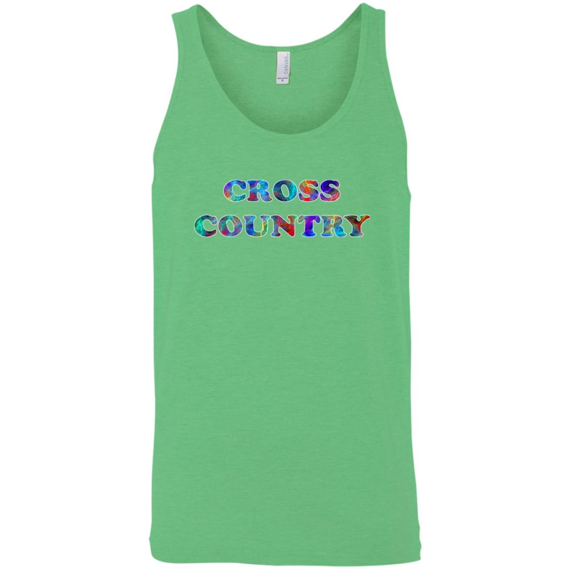 Cross Country Sleeveless Unisex Tee