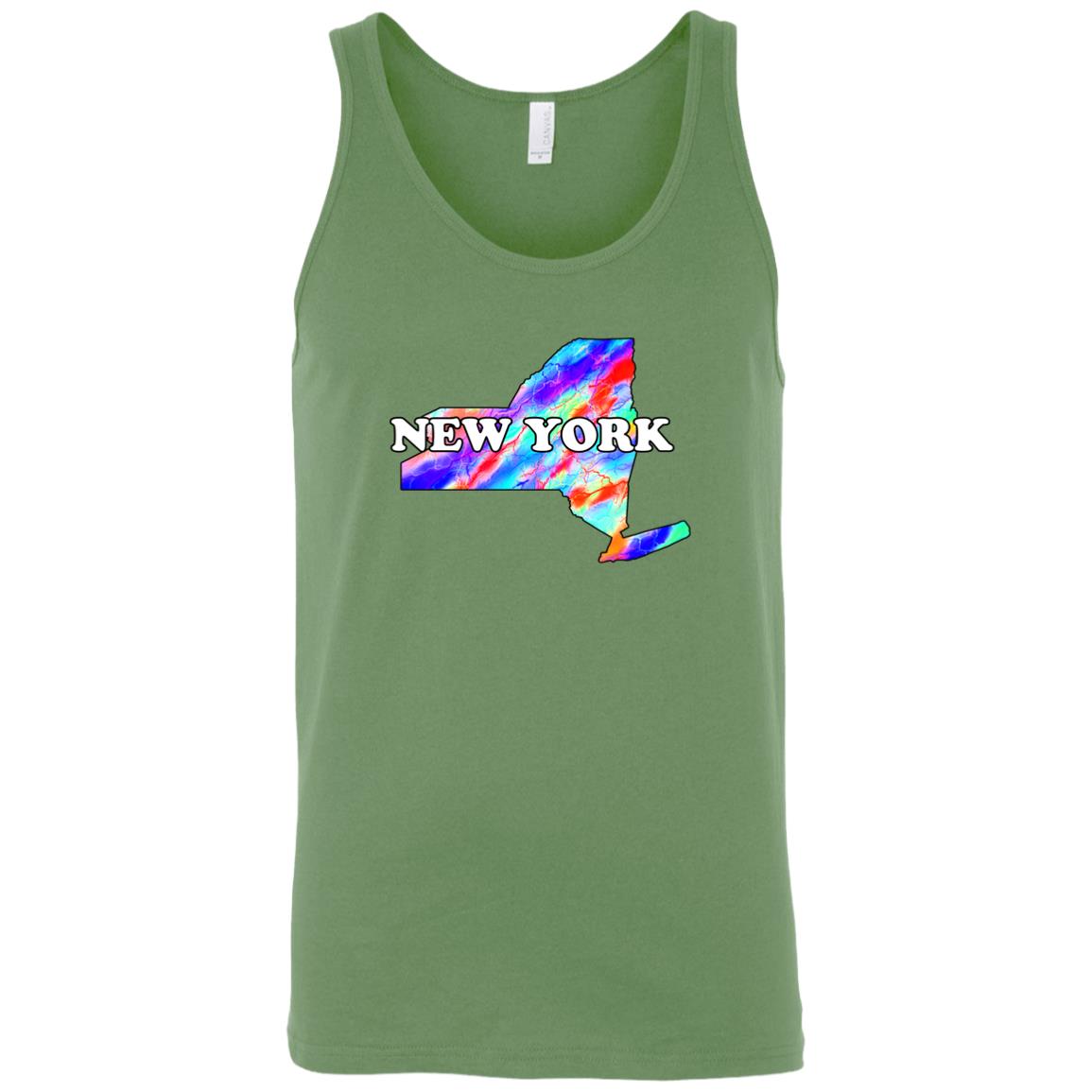 New York Sleeveless Unisex Tee