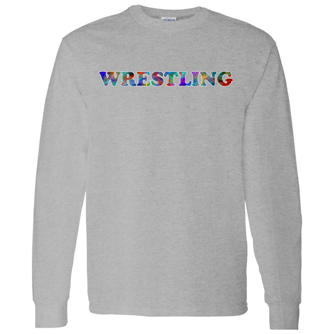 Wrestling Long Sleeve Sport T-Shirt