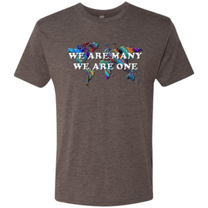 We Are Many  We Are One Statement T-Shirt (World)