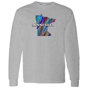Minnesota Long Sleeve StateT-Shirt