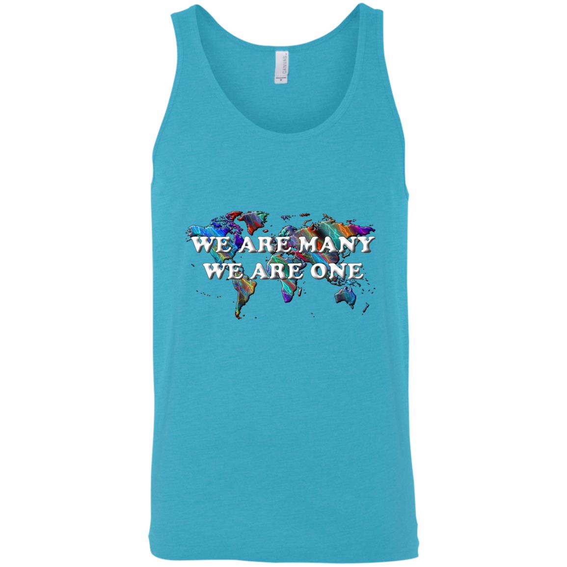 We Are Many We Are One Statement Tank (World)