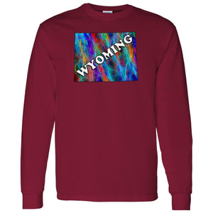 Wyoming Long Sleeve State T-Shirt