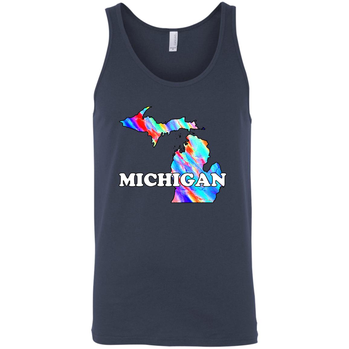 Michigan Sleeveless Unisex Tee