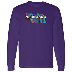Nebraska Long Sleeve State T-Shirt