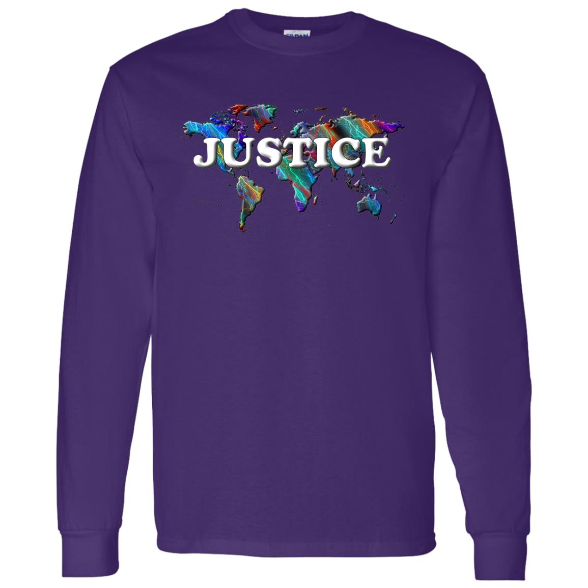 Justice Long Sleeve Statement T-Shirt