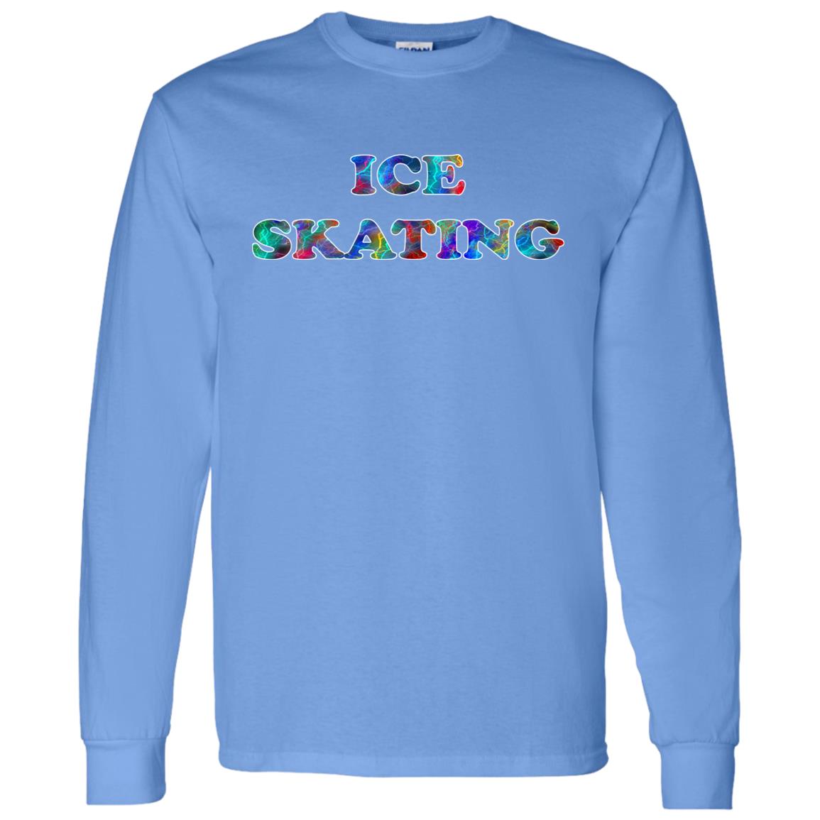 Ice Skating Long Sleeve Sport T-Shirt