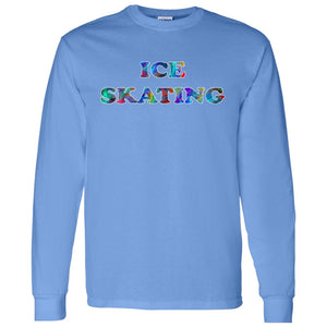 Ice Skating Long Sleeve Sport T-Shirt