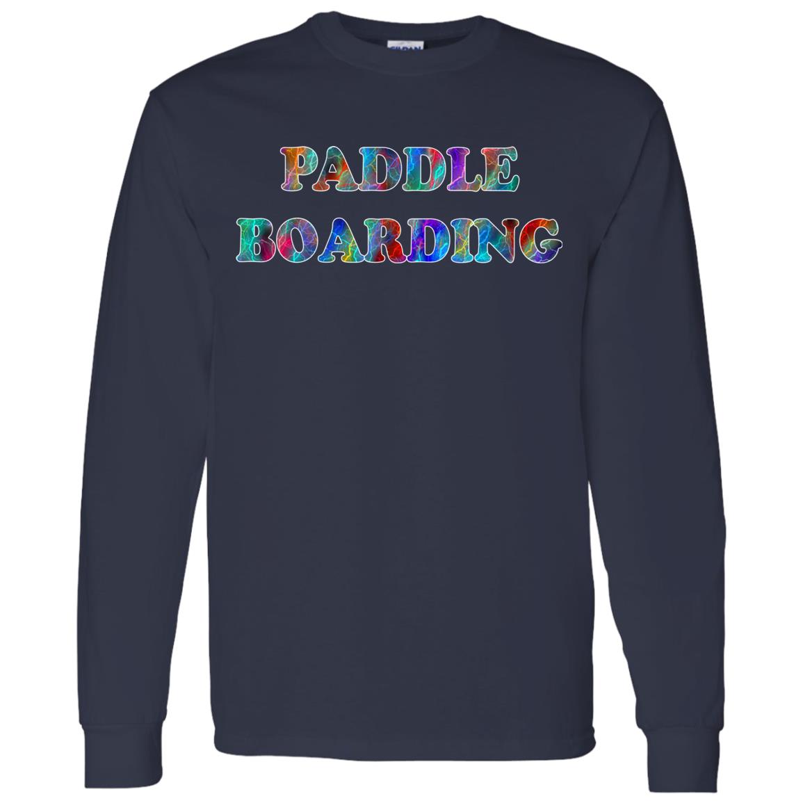 Paddle Boarding Long Sleeve Sport T_Shirt