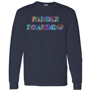 Paddle Boarding Long Sleeve Sport T_Shirt